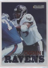 1996 Pro Line II Memorabilia Jonathan Ogden #90 HOF 0gx4