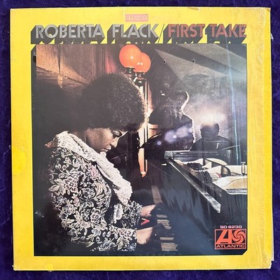 ROBERTA FLACK First Take LP '69 ATLANTIC Club CRC Tested SHRINK VG+/NM
