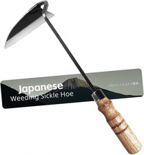 Japanese Weeding Sickle Hoe Sickle Garden Tool Hand Grass Sickle Weeding Tool