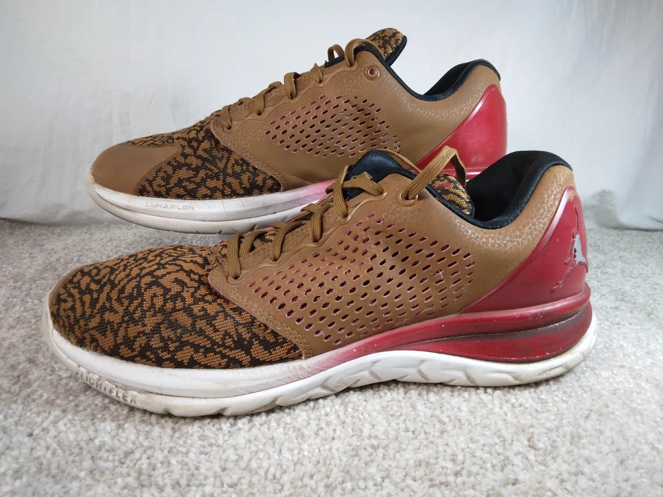 Nike Air Jordan Trainer ST Premium Marrón Tenis 843732 205 Zapatos Atléticos 10 Foto 2 de 4