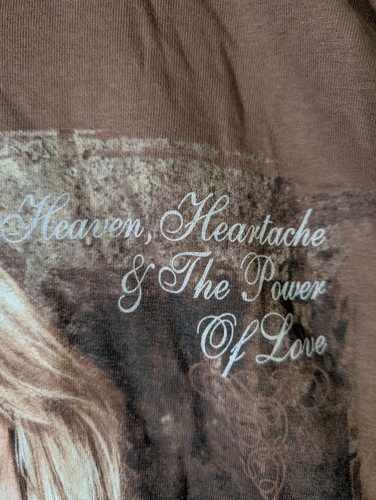 Trisha Yearwood HEAVEN HEARTACHE & THE POWER OF LOVE Concert Tour T Shirt 2XL - Picture 5 of 7