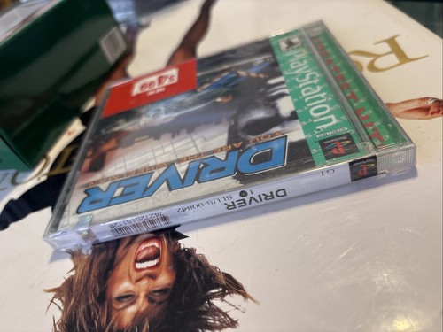Driver You Are the Wheelman Sony PlayStation 1 GH ps1 new Sealed Rip Tear Seal - Picture 3 of 6