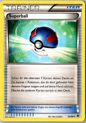 Pokemon Superball 93/98 Aufstreben der Mächtigen Deutsch