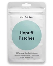 Kind Patches Unpuff Patches (30 Ct) Tummy Digestive Comfort Fluid Balance Vegan