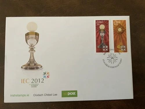Ireland 2012 #1965-1966 International Eucharistic Congress - FDC