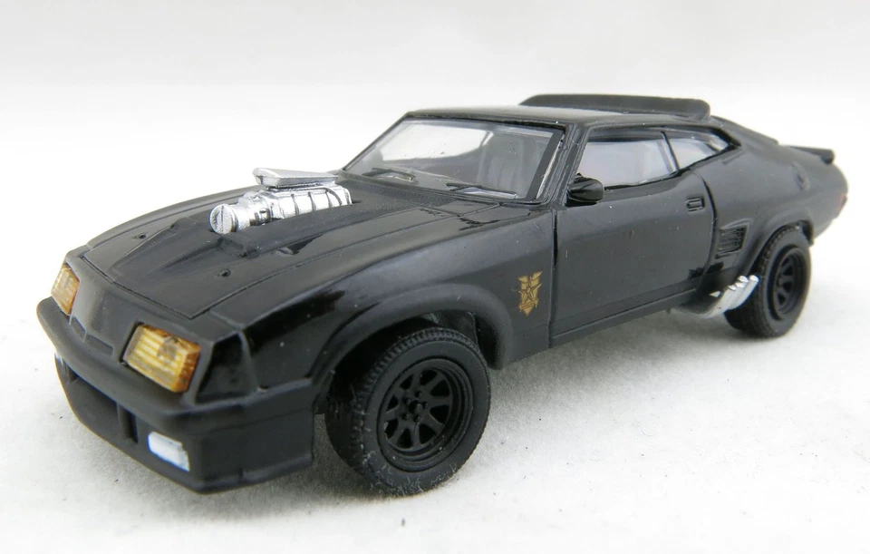 MAD MAX Auto Modello 1973 FORD FALCON XB Last V8 Interceptors 1/64 Greenlight - Immagine 2 di 2