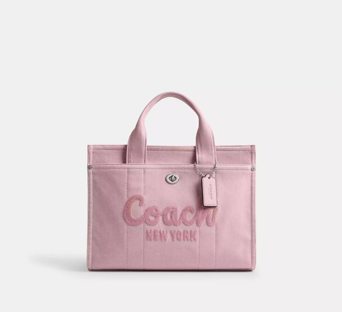 COACH Cargo Tote Bag 26 Ballerina CBG46 Outlet NEW