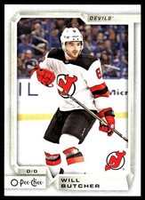 2018-19 O-Pee-Chee #174 Will Butcher New Jersey Devils Hockey Card