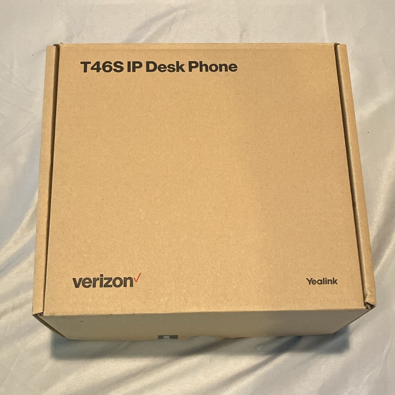 Yealink T46S VoIP IP Desk Phone Factory Sealed Verizon One Talk New in Box