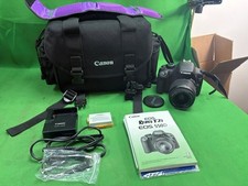 CANON EOS REBEL T2I WITH EFS 18-55MM IMAGE STABILIZER LENS TESTED F40048146 