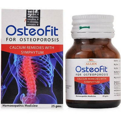 2 X Allen Osteofit Tablets (25g) Homeopathic Free Shipping World Wide