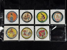 7- 1964 Old London ROCKY BULLWINKLE Space Magic Coins coin makeoffer4whatuneed