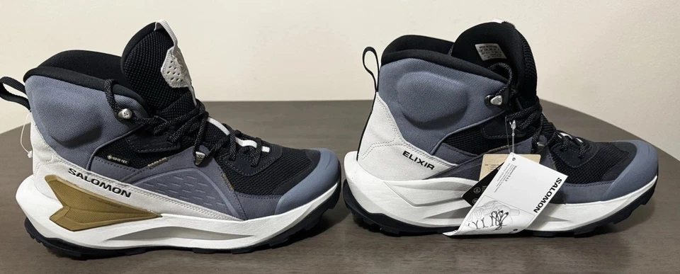 Botas de senderismo Salomon Gore-Tex para hombre 11 EE. UU. / 45,5 UE - nuevas, sin usar Foto 3 de 4
