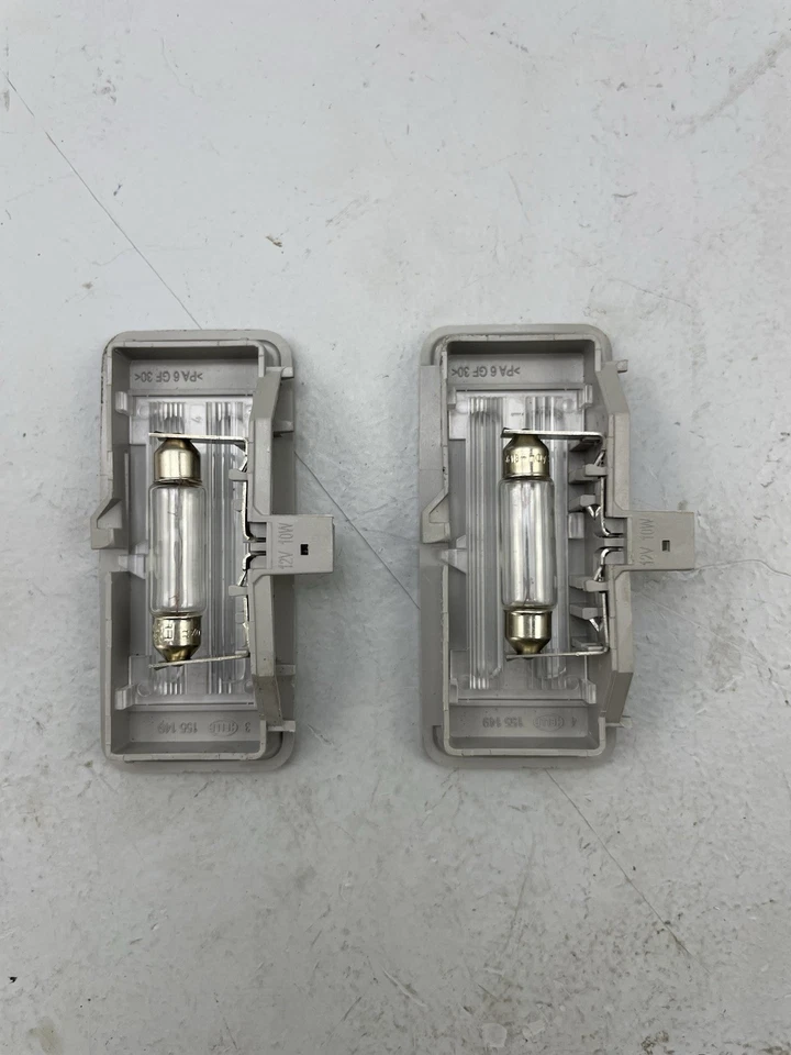 07-13 BMW 328i 335i Parasol Espejo Luz LED Juego de Lámparas Izquierda y Derecha OEM Foto 4 de 4