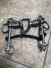 Hanovarian Kirsche Roller portiert Pelham 5,3/4 Zoll Öffnung 6 Zoll Schaft