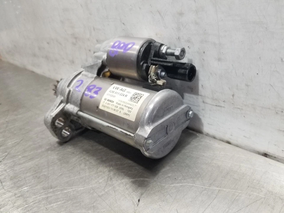 21 2021 VOLKSWAGEN PASSAT R LINE 2.0L TURBO STARTER MOTOR  - Image 4 of 4