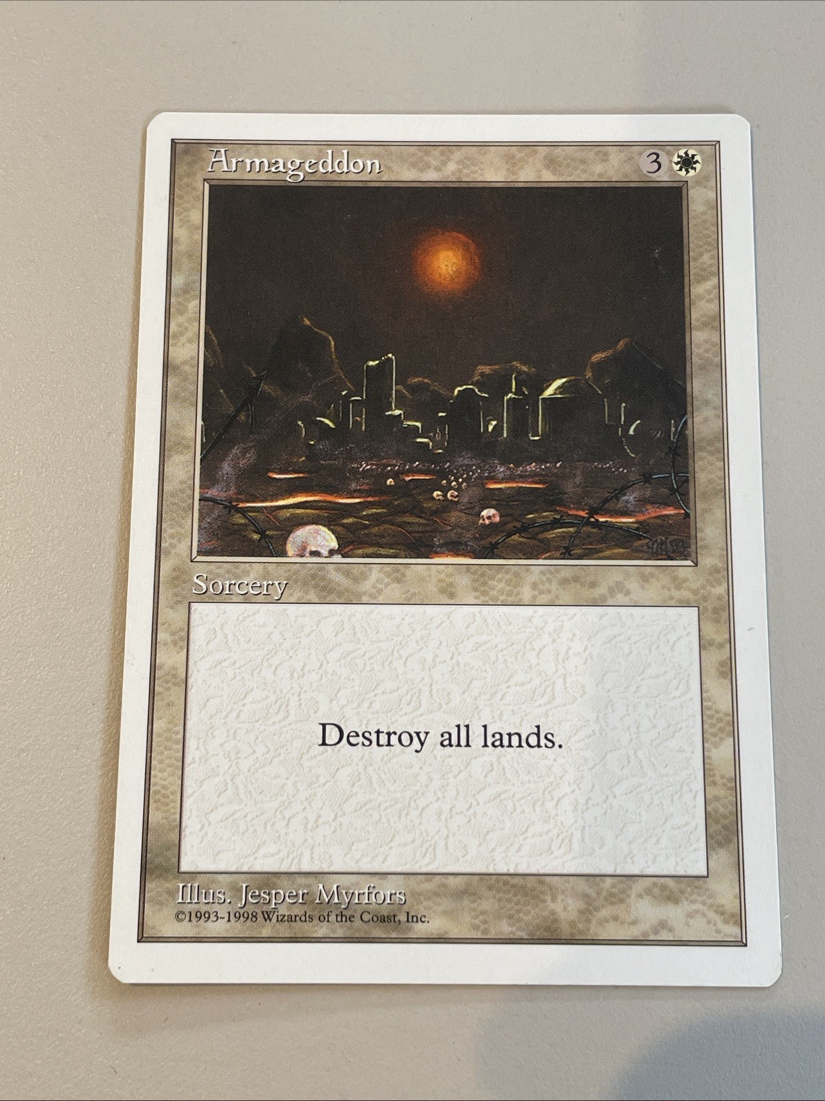 1x Armageddon (Anthologies) - Magic: the Gathering