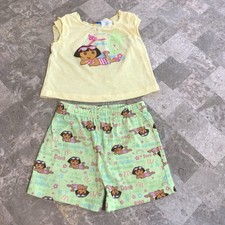 Vintage Dora the Explorer Baby Toddler Size 18M Nick Jr Viacom Y2K Pilling