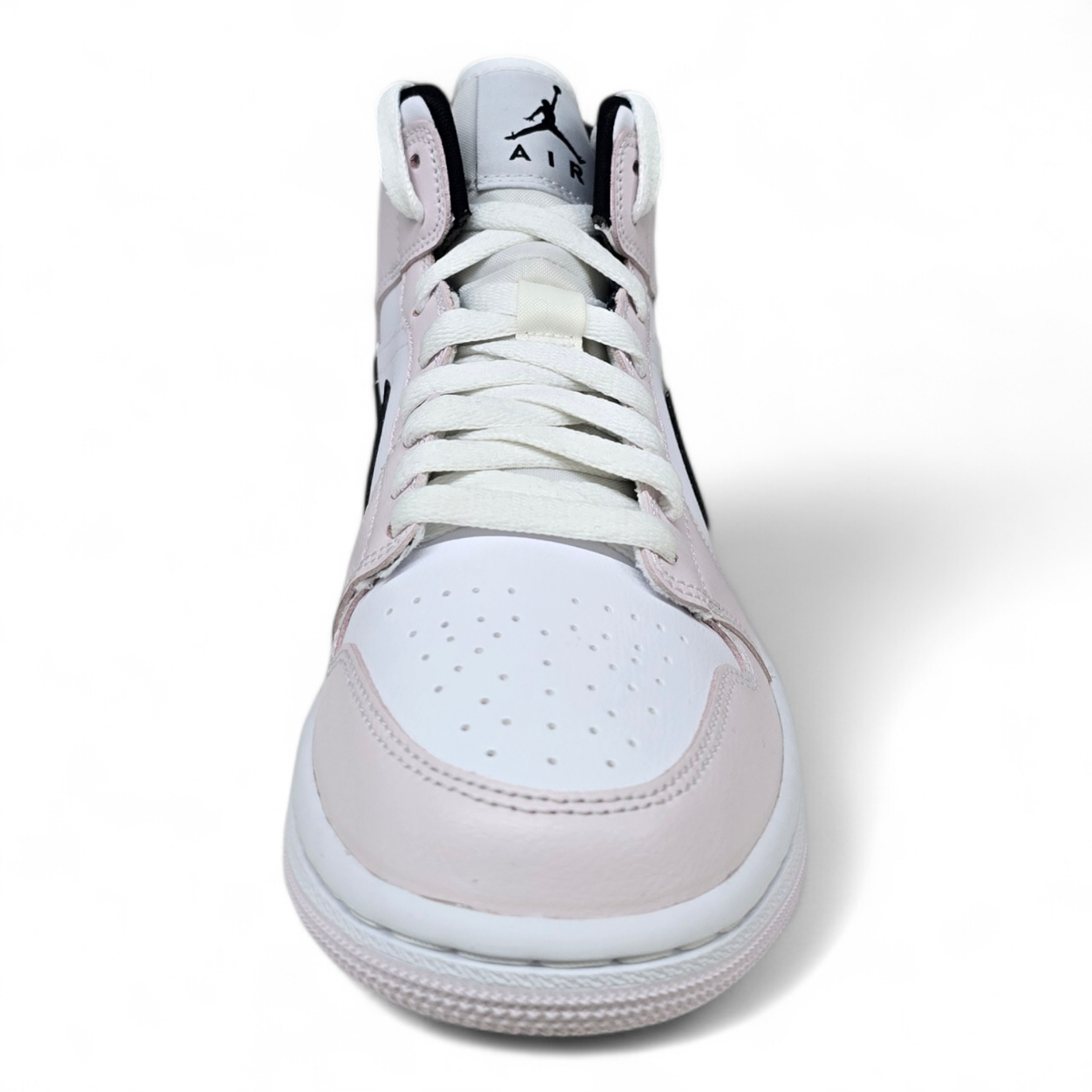 nike wmns air jordan 1 mid barely rose