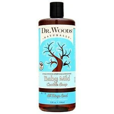 Dr. Woods Castile Soap Liquid Baby Mild 32 fl.oz