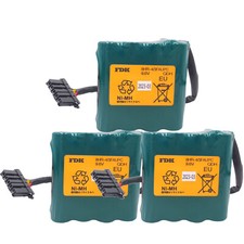 3Pcs 4500mAh 9.6V 8HR-4/3FAUPC E5503-07E-001 Rechargeable Battery