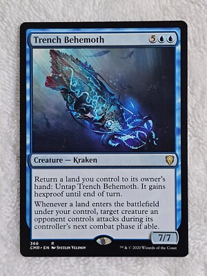 MTG Trench Behemoth - Commander Legends (CMR) #366 Magic Gathering Card Rare NM