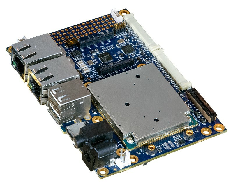 Carte i.MX8QuadXPlus Digi ConnectCore 8X SBC Pro basse consommation 2Go LPDDR4 mémoire 16Go