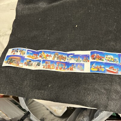 RARE CATALOGUE 123 1-2-3 90 1990 Leaflet Flyer Depliant Vintage Neuf