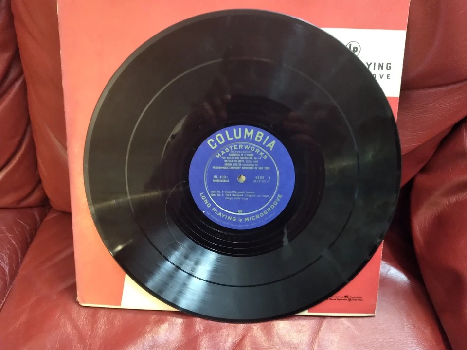 The First LP Columbia ML 4001 w/ original Steinweiss red sleeve June 1948 - Image 2 of 4