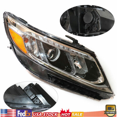 For 2014-2015 Kia Sorento Headlight Right Passenger Side DRL Halogen Headlamp