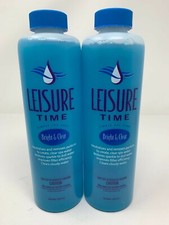 2 - 32oz. Quarts of Leisure Time Bright & Clear Spa Care  A Fast Free Shipping!