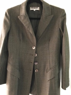 Worldly Things by Noi Moda Jacket Blazer Wool Italy 42 US 8