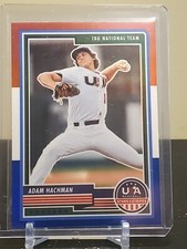 2023 Panini USA Stars & Stripes - ADAM HACHMAN - Red White Blue Prizm #51