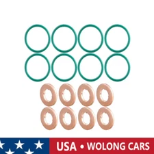 Fuel Injector O-Ring Seal w/ Gasket for Chevy Duramax LLY LBZ LMM 2004.5-2010 us
