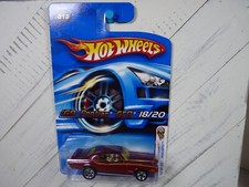 2005 Hot Wheels First Editions Series Dark Red 69 Pontiac Gto 164