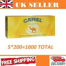 1000 !!! (5&times;200) CAMEL EMPTY CIGARETTE FILTER TUBES  BEST QUALITY