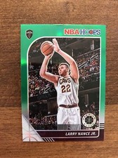 Larry Nance Jr. 2019-20 NBA Hoops Premium Green Prizm #37 Cavaliers Wyoming
