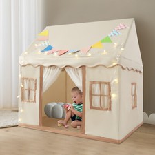 Kids Tent, Childrens Tent with Mat, Childrens Play Tent for Girls & Boys