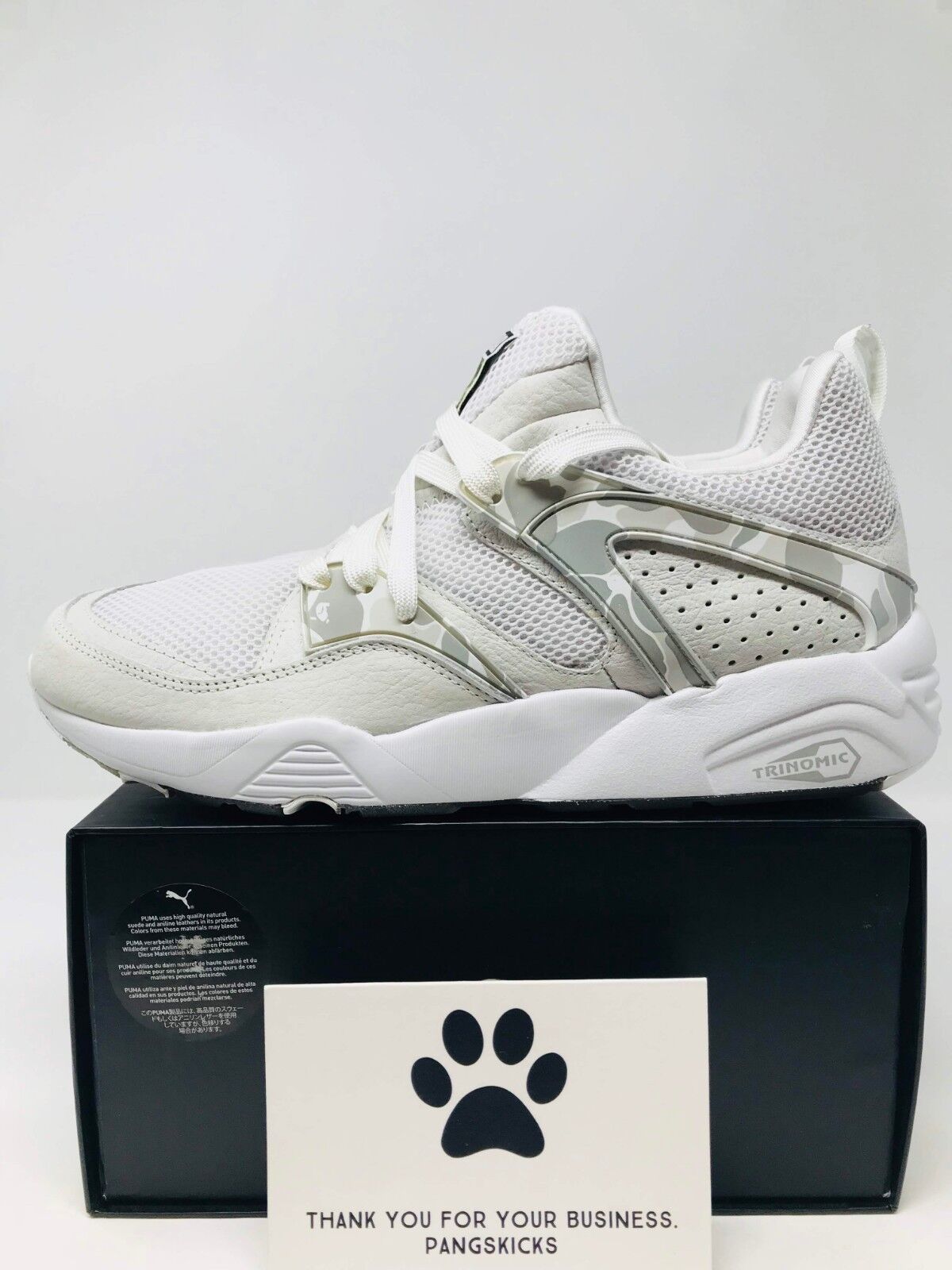 puma blaze of glory white