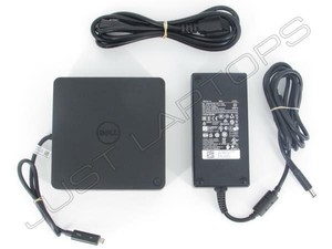 Dell Latitude 7480 7490 Thunderbolt 3 Docking Station Port Replicator 180w Psu Ebay