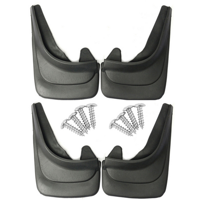 Car Fender Mud Flaps Mudguards Splash Guards Protective Accessories 4Pcs/Set