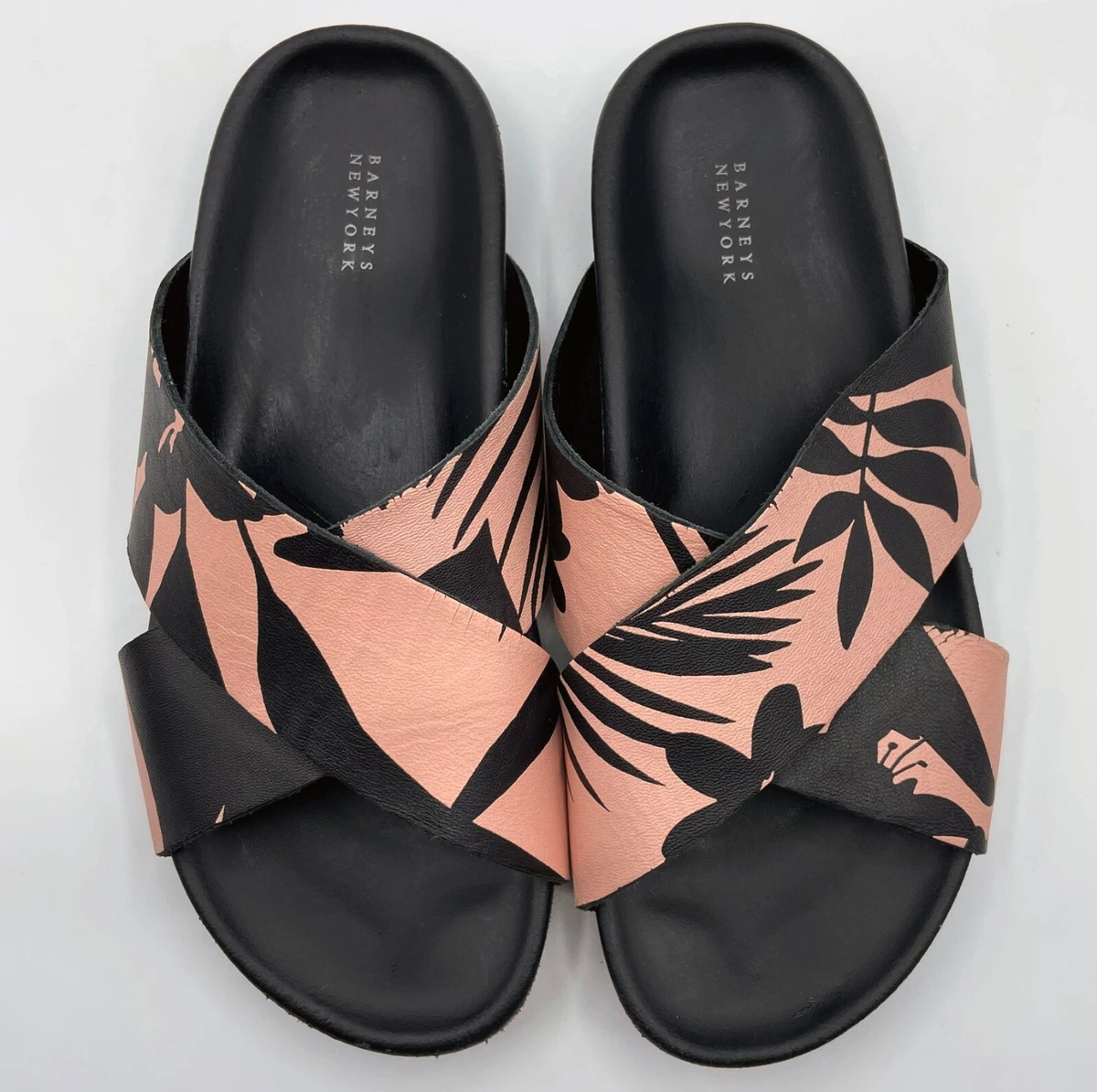 Barney’s men’s crisscross slides Stuart Weitzman Men main image 3