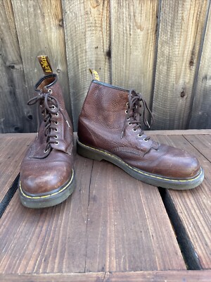 Dr Doc Martens 11822 Mens Size 12 Brown Leather Air Wair  display picture 2