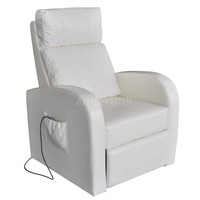 White Electric Massage Chair Sofa With Remote Control Durable Quality E8r2 White Electric Massage Chair Sofa With Remote Control Durable Quality E8r2