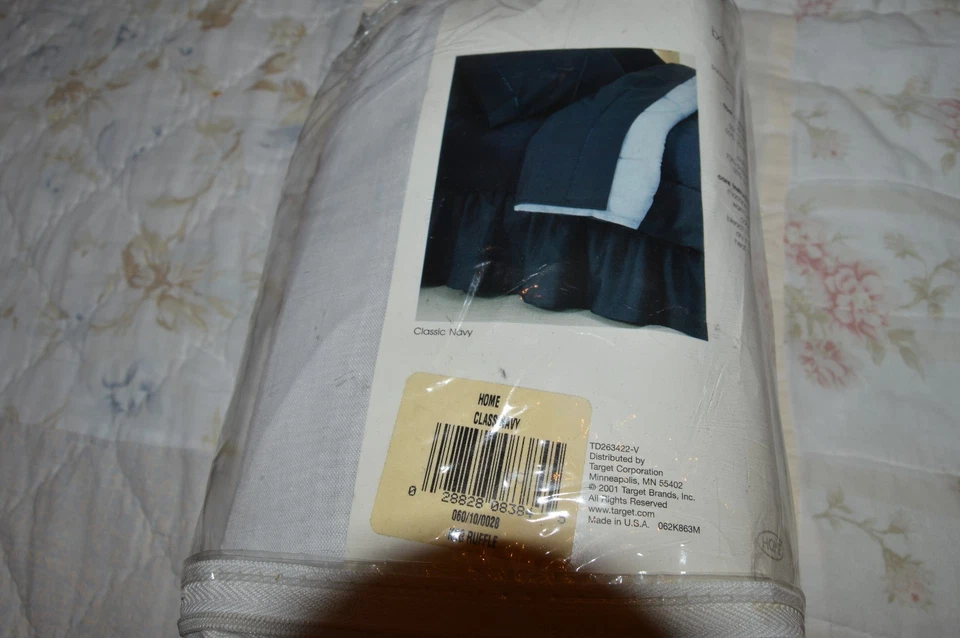 全新 King Ruffle 睡裙 海军蓝易护理 可机洗 家用 按目标分类 — 第 2/2 张图片