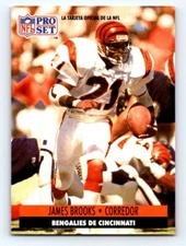 1991 Pro Set Spanish FRESH PULL #110 James Brooks