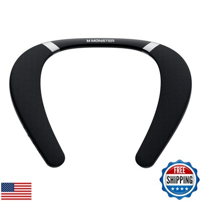 Monster Boomerang Neckband Bluetooth Speaker, Neck Speaker Bluetooth Wireless