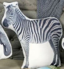 Image of Hoff Interior 2268 Pillow "Zebra" 43 x 40 x 10 cm Figurative