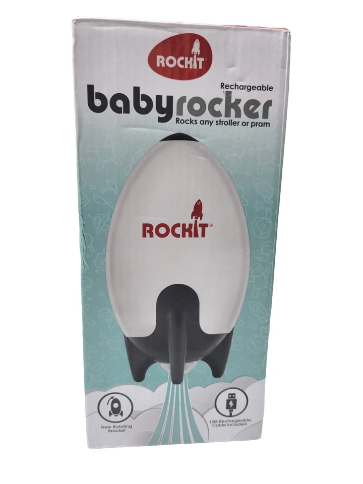 Product Image for Rockit Baby Rocker USB Rechargeable - Rocks Stroller, Bassinet NEW SEALED