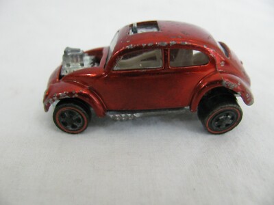 Vintage 1967 Mattel Hot Wheels Redline Red Custom Volkswagen VG | eBay